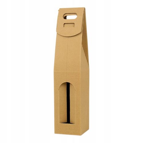 Torebka Pudełko na Wino z Okienkiem LOGO Nadruk Full Kolor 40x9x9 cm 30 szt na Arena.pl