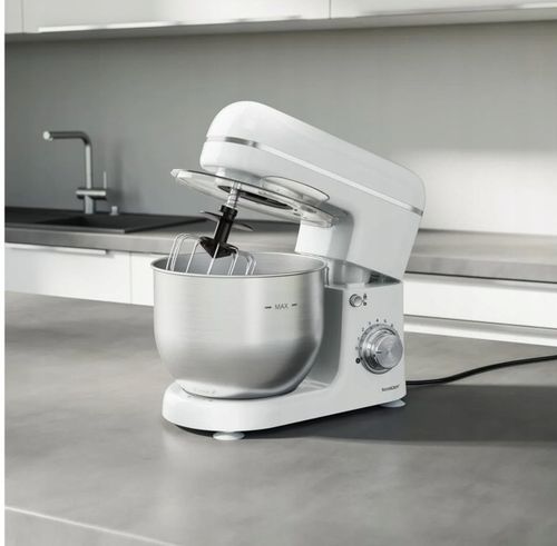 Robot kuchenny Silvercrest SKM 600W Mikser Planetarny Wielofunkcyjny biały na Arena.pl