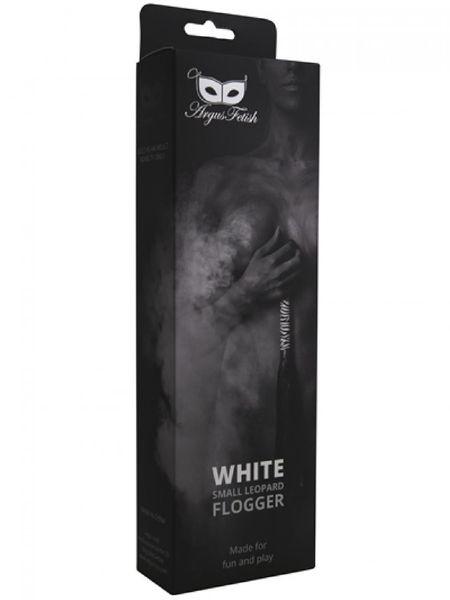 White Small Leopard Flogger zdjęcie 3
