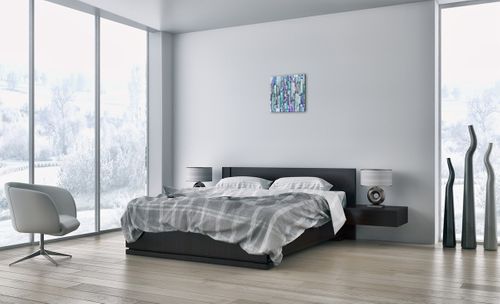 Obraz Na Płótnie - Drapacze Chmur - 40X40 Cm - Ac40X40-3857 na Arena.pl