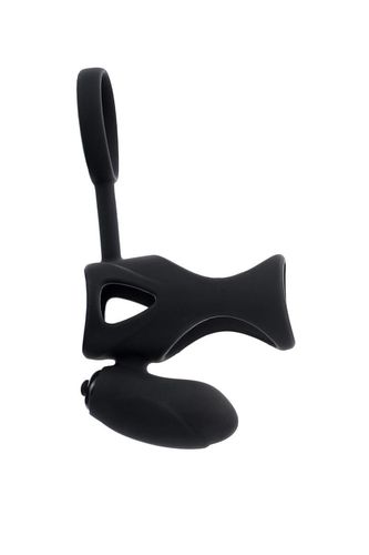 pierścień-black&red vibrating sleeve with bullet na Arena.pl