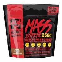 MUTANT MASS EXTREME 2500 TRIPLE CHOCOLATE 2720G GAINER BIAŁKO POSIŁEK BULK