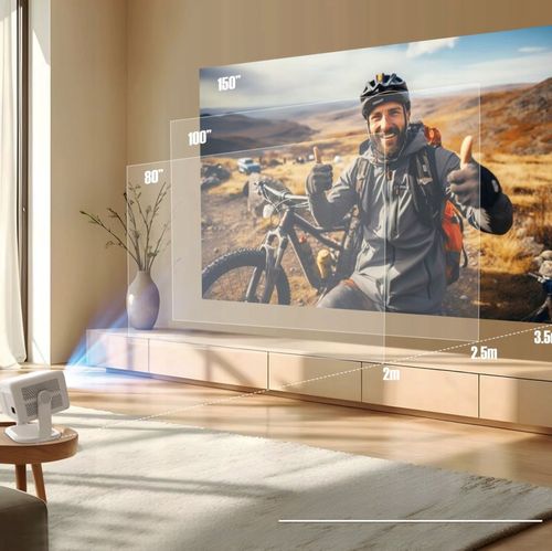 PROJEKTOR SMART MAGCUBIC MULTIMEDIALNY L018 4K 1080 p 650 ANSI 2025 na Arena.pl