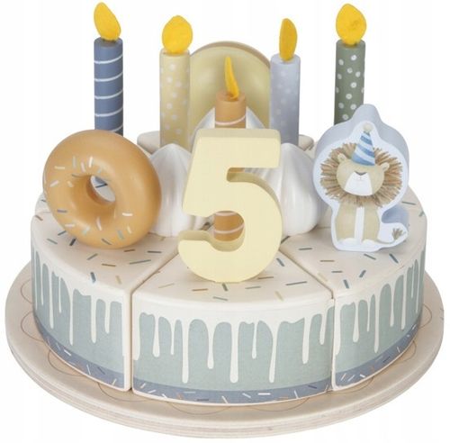 LITTLE DUTCH DREWNIANY TORCIK TORT URODZINOWY na Arena.pl