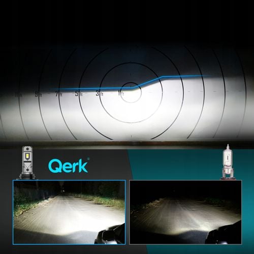 ŻARÓWKI LED H3 QERK E4 RETROFIT 120W 6000K MOCNE CANBUS ODCIĘCIE na Arena.pl