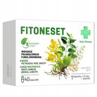 Suplement diety Fitoneset 40 kapsułek (Świat Zdrowia)