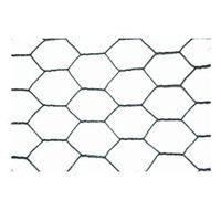 Siatka ogrodzeniowa XIMEN 1,0x10m oczko 2,5cm stal powlekana PVC fr1