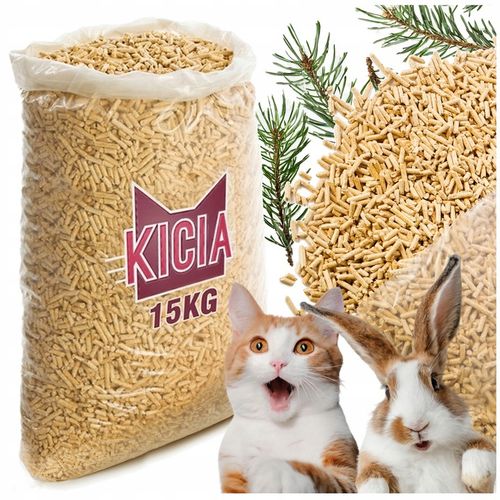 ŻWIREK DREWNIANY SOSNOWY DO KUWETA KLATKA DLA KOTA KRÓLIKA ŚWINKI MORSKIEJ na Arena.pl