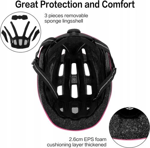 Kask Rowerowy DZIECĘCY DesignSter S 48-52CM RÓŻOWY NOWY na Arena.pl