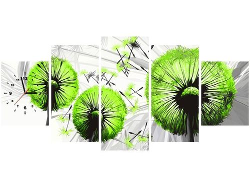 70CM 150CM ZEGAR 5 ELEM DMUCHAWCE KOLORZE LIMONKI DRUK OBRAZ na Arena.pl