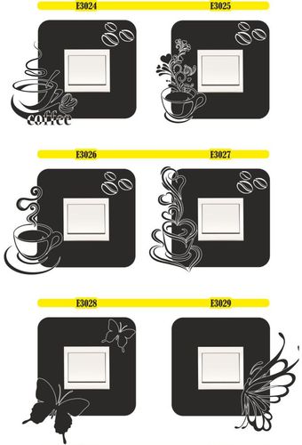 naklejki na włącznik NAKLEJKA POD KONTAKT ścienne na Arena.pl