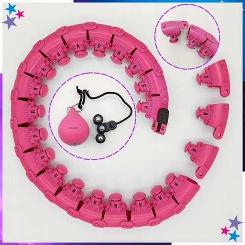 HULA HOP Z OBCIĄŻENIEM Odchudzające Obciążnikiem Smart z Wypustkami HULAHOP na Arena.pl