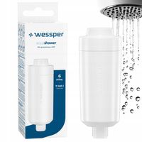 FILTR WODY PRYSZNICOWY do prysznica Wessper aquashower z KDF polifosfat