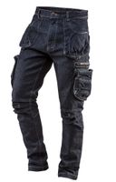 SPODNIE ROBOCZE 5-KIESZENIOWE DENIM ROZMIAR M - T N81-229-M