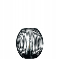 LEONARDO Latarnia LED czarna 24cm CASOLARE