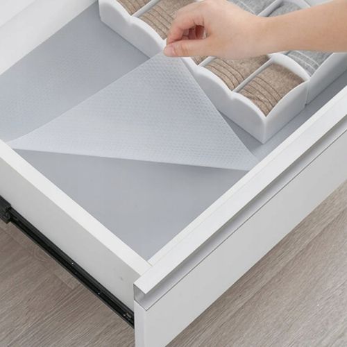 Mata antypoślizgowa biała 500x50cm ochronna do szuflad szafek kuchni na Arena.pl