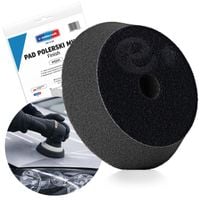 pad polerski mini 95mm miękki finish tarcza gąbka rzep czarny e-lakiernik