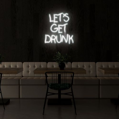 Napis LED Let's Get Drunk na Arena.pl