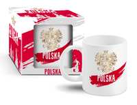 kubek boss 300ml  polska złoty orzeł