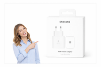 Oryginalna Ładowarka sieciowa SAMSUNG  45W EP-T4511 (C - C) Super FAST biała