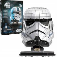 PUZZLE 4D BUILD STAR WARS STORMTROOPER MODEL HEŁM 3D DO ZŁOŻENIA 12X12X16CM