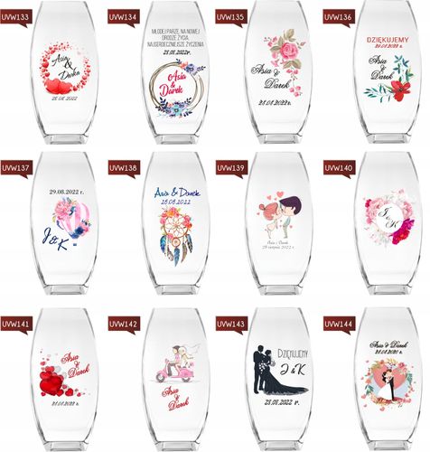 Wazon z nadrukiem UV podziękowanie dla pracownika na Arena.pl