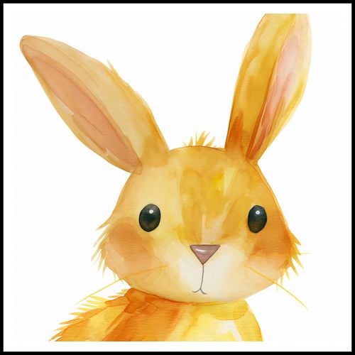 Plakat 100x100cm Słodki Zajączek na Arena.pl