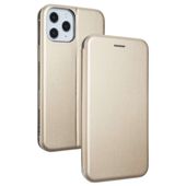 beline etui book magnetic iphone 12pro max 6,7 złoty/gold