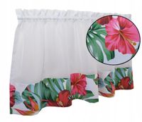 Zazdrostka nowoczesna MONSTERA KWIATY 200x60