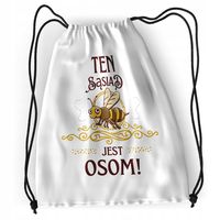 Plecak Dla Sąsiada Sportowy Szkolny Worek Torba Z Nadrukiem Ze Zdjęciem