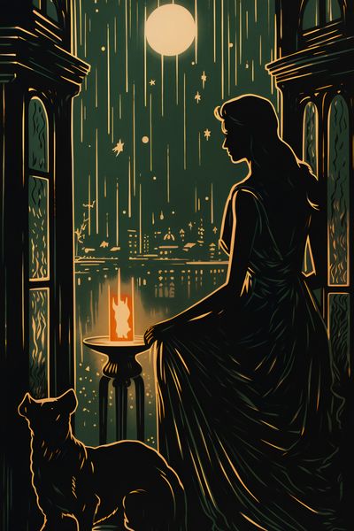 Plakat 30x45cm Nocne Szeptanie zdjęcie 1