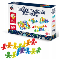 KLOCKI MAŁYCH GENIUSZY LICZMANY 64EL 5206