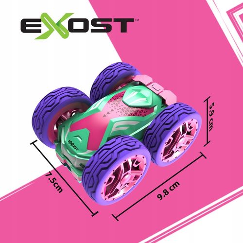 Exost MINI FLIP NEO obraca się o 360 stopni AUTO sterowane DWUSTRONNE pilot na Arena.pl