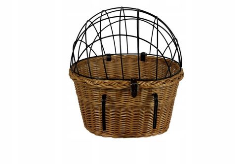 KOSZYK z wikliny na rower do przewozu psa KOSZ XL na Arena.pl