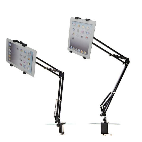 Profesjonalny uchwyt na tablet do blatu, biurka - Wysięgnik aluminiowy zdjęcie 2