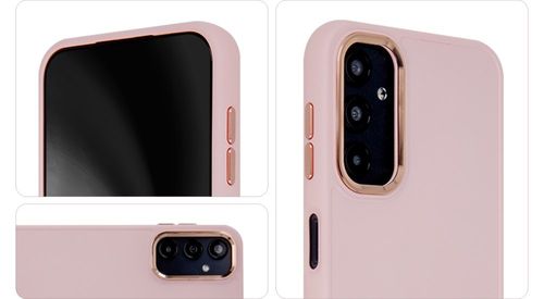 Nakładka Satin Elegant do iPhone 15 6,1" różowa na Arena.pl