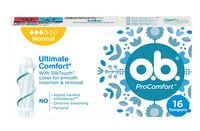 O.B. ProComfort Normal Tampony z otoczką SilkTouch 16 sztuk