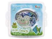 Koraliki Do Prasowania Szablony Rybka, Żabka, Zestaw 2000 Elementów, Prasowanka, Kuferek