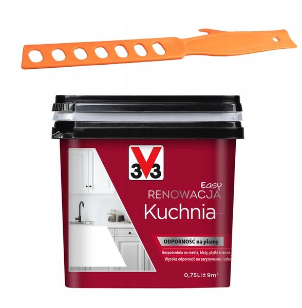 V33 Farba renowacja KUCHNIA I MEBLE 0,75 L KOLORY zdjęcie 1