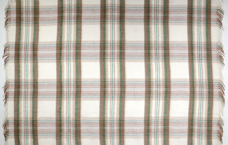 Koc Wełniany 150X200 Krata 18733 zdjęcie 5