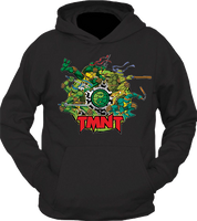 Bluza z kapturem Żółwie Ninja