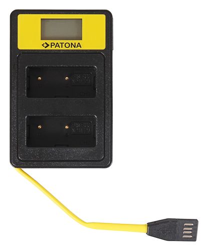 Patona podwójna ładowarka Dual LCD USB do akumulatorów Panasonic DMW-BLG10 na Arena.pl