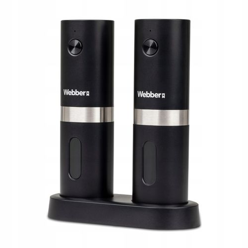 MŁYNEK DO PIEPRZU I SOLI ELEKTRYCZNY AKUMULATOROWY USB MŁYNEK DO SOLI 2 SZT na Arena.pl