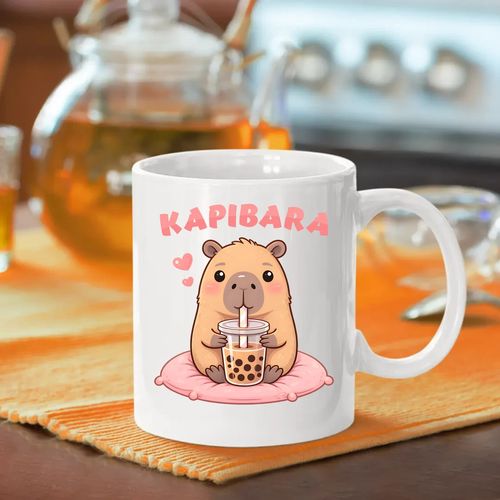 Kapibara - bubble tea - kubek na prezent na Arena.pl