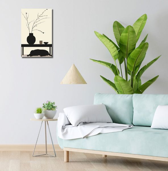 Obraz 30x50cm Wypocznij Psino zdjęcie 2