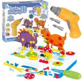 Wkrętarka Wiertarka Zestaw Konstrukcyjny Śrubki 3D