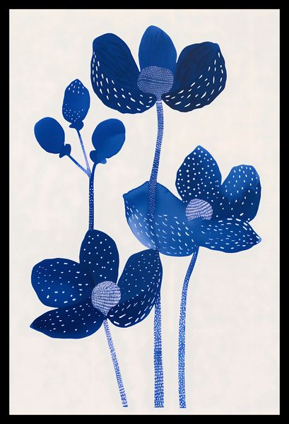 Plakat 30x45cm Nocne Kwiaty zdjęcie 2