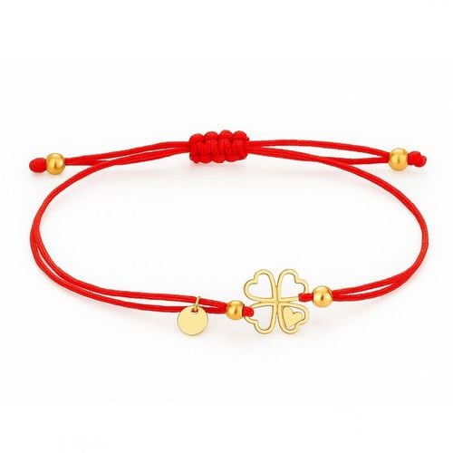 bransoletka na rękę stal chirurgiczna na sznurku bst1553 na Arena.pl