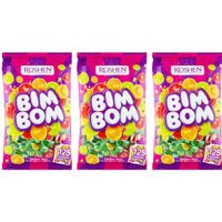 Zestaw 3x Cukierki Bim Bom Roshen landrynki z nadzieniem owocowym 1 kg