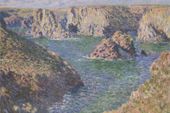 Plakat 91,5x61cm Port-Domois, Belle-Isle, Monet Vintage
